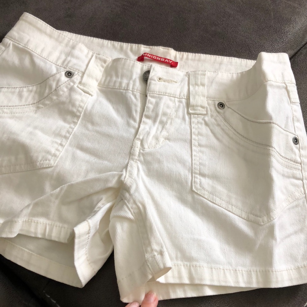 White shorts